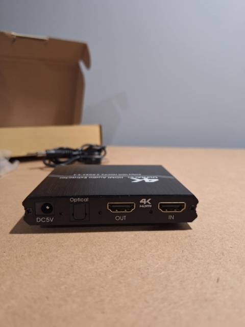 Ekstraktor dźwięku HDMI 2.0,dźwięku 4K NOWY